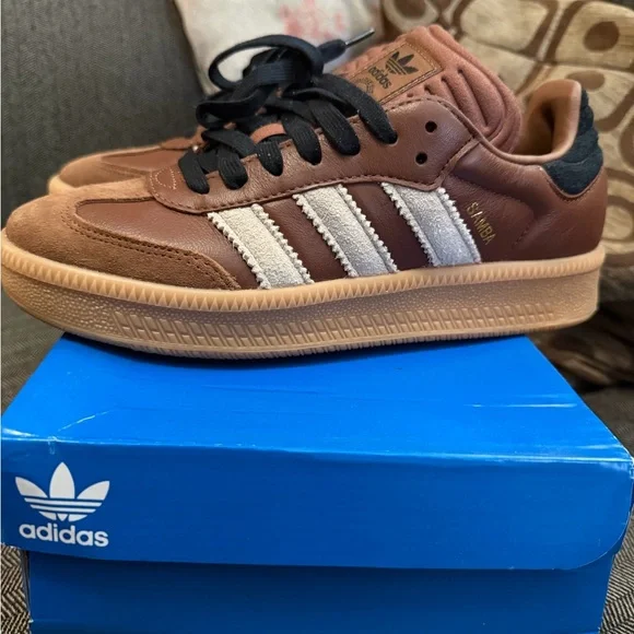 Adidas Samba XLG brown women size 8 - Picture 5 of 7